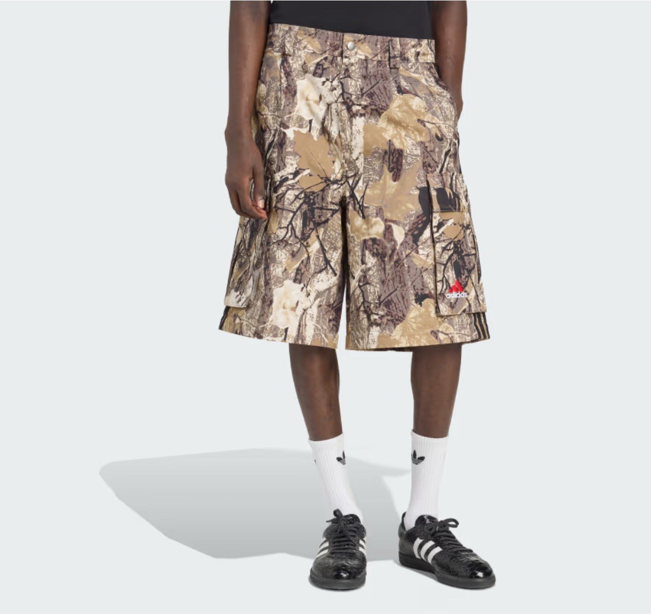 Adidas Originals Camo Cargo Zip-Off Loose-Fit Pants KD6256 Men’s Size 2XL NWT