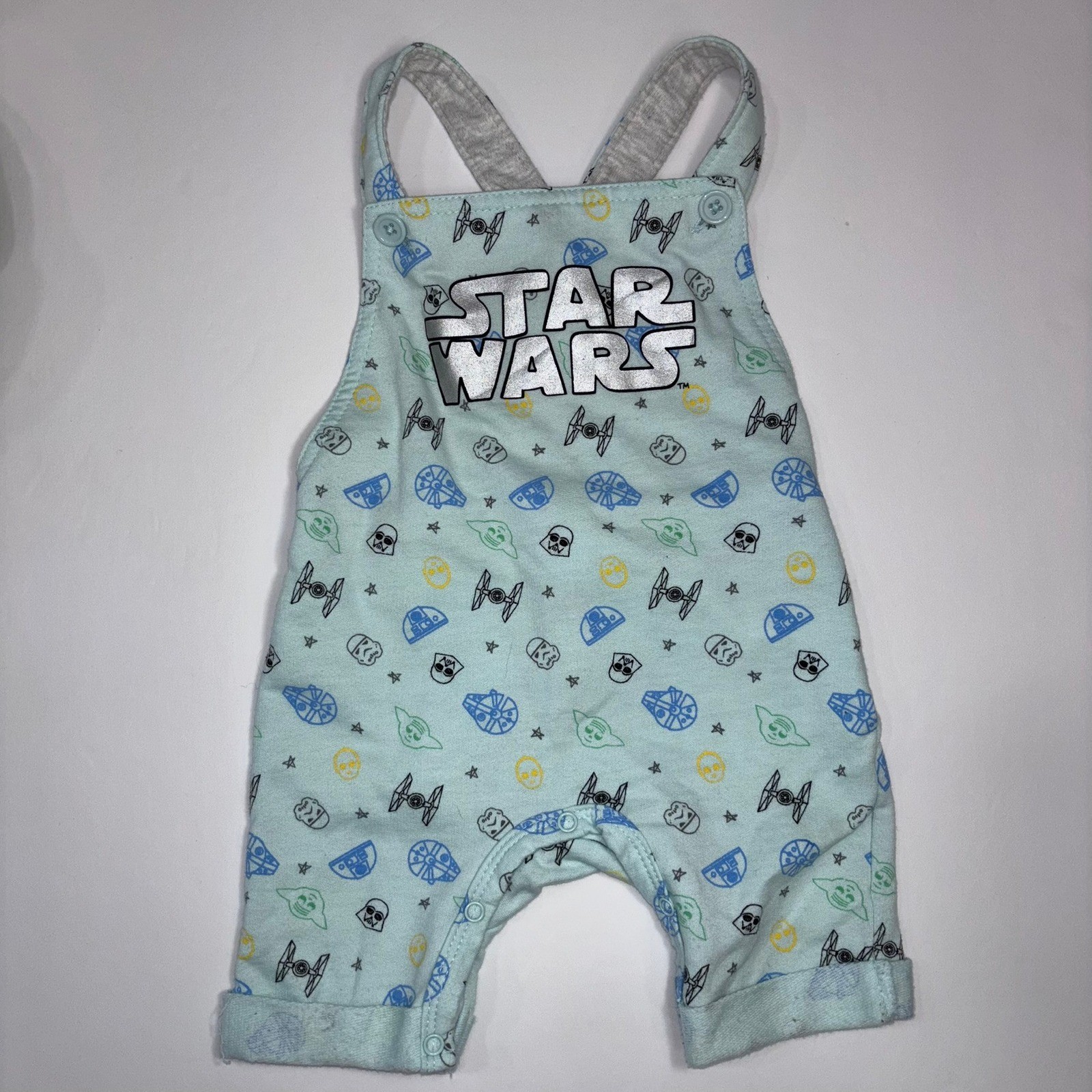 Star Wars Baby Romper Set with Grogu Baby Yoda