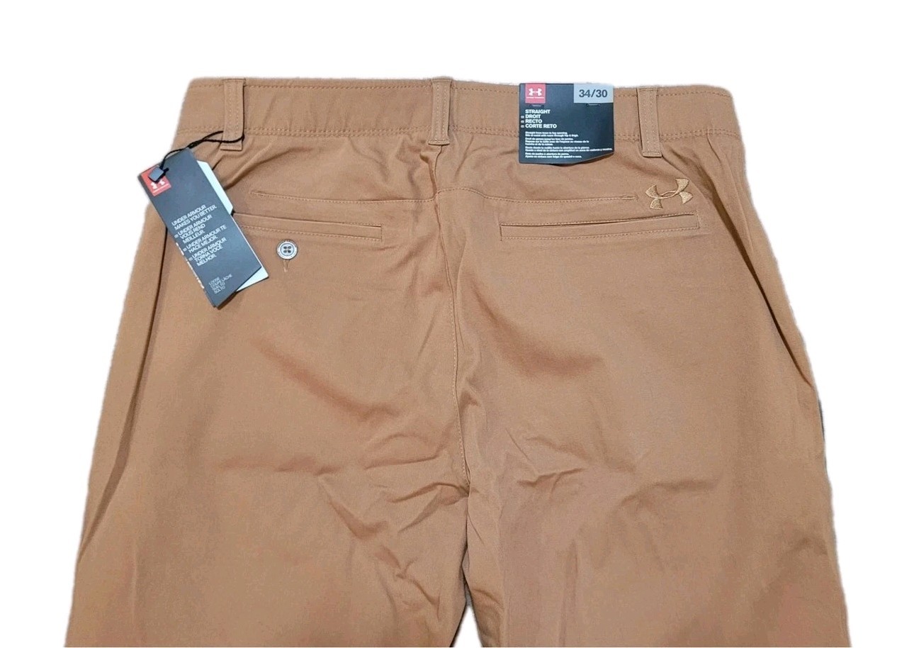 Under Armour Men’s UA Enduro Performance Chino Golf Pants 34/30 NEW 1346798-259