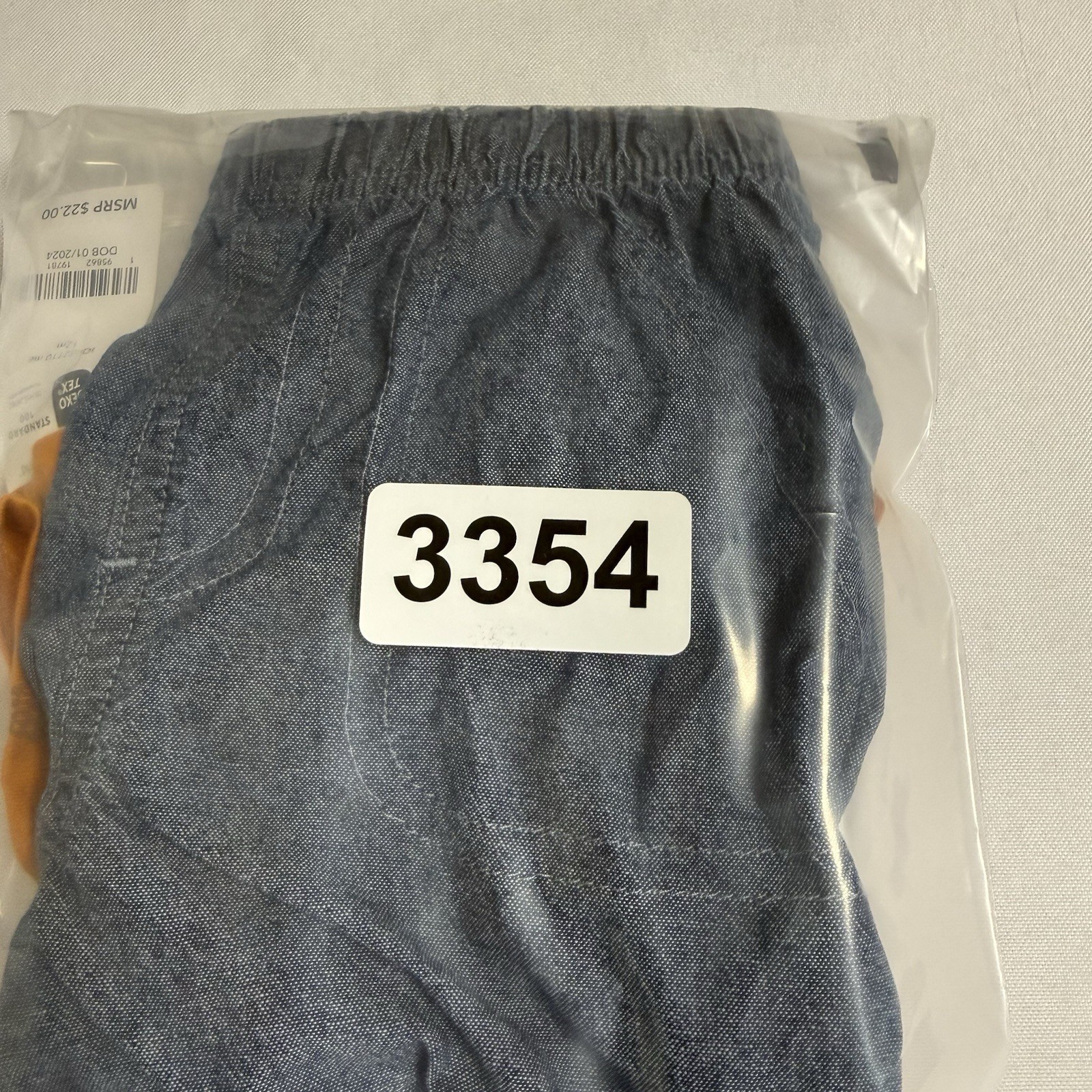 Carter’s Baby Boy’s Polo & Shorts Set Size 12 Months Pineapples Orange Blue