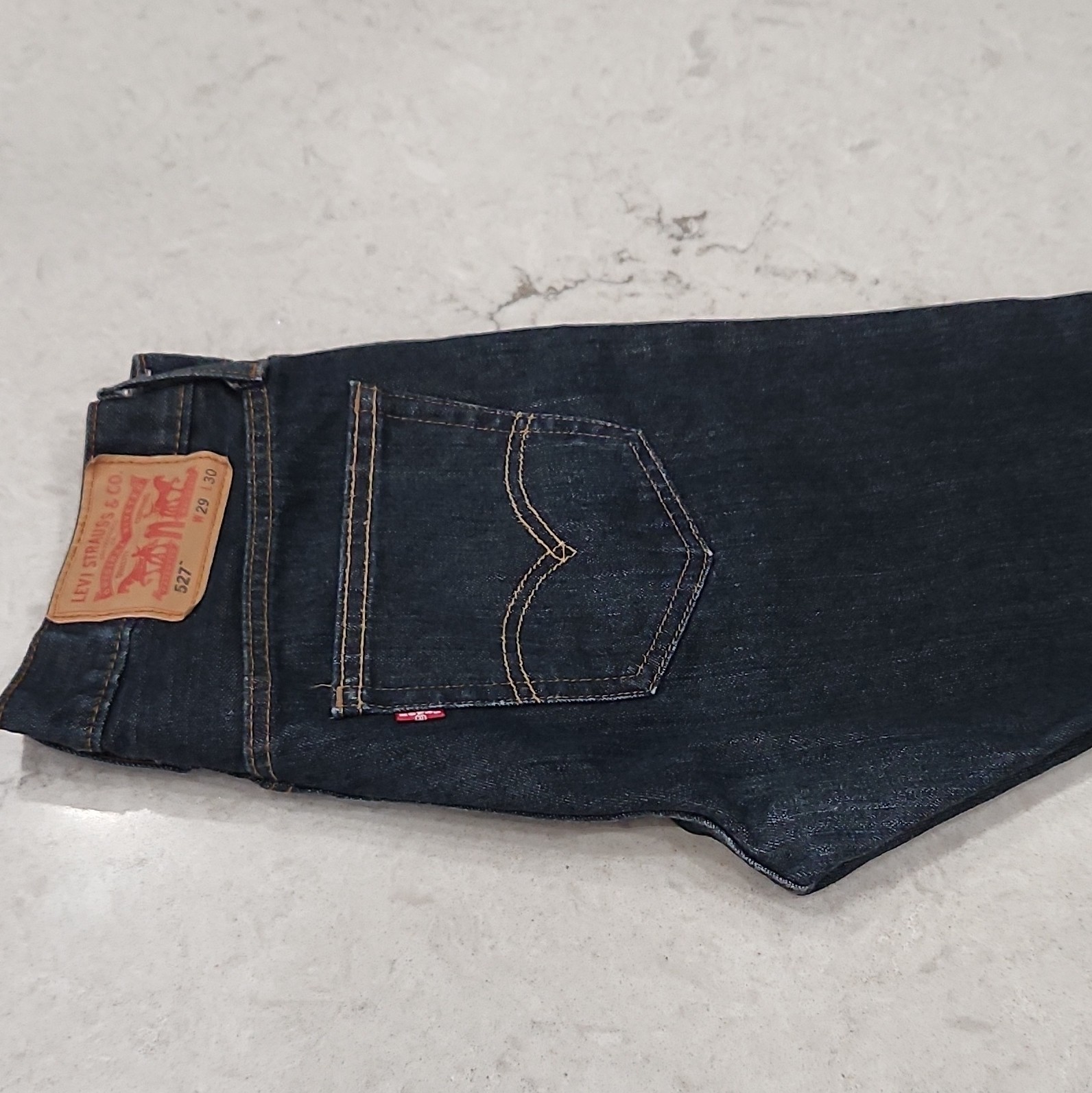 Levi’s Jeans Men’s Denim W29 X L32 Style 527 Dark Wash Great