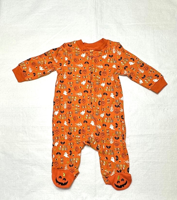 Girls or Boys Infant & Toddler Halloween Bodysuits: Premie-NB-0-3M-3-6M