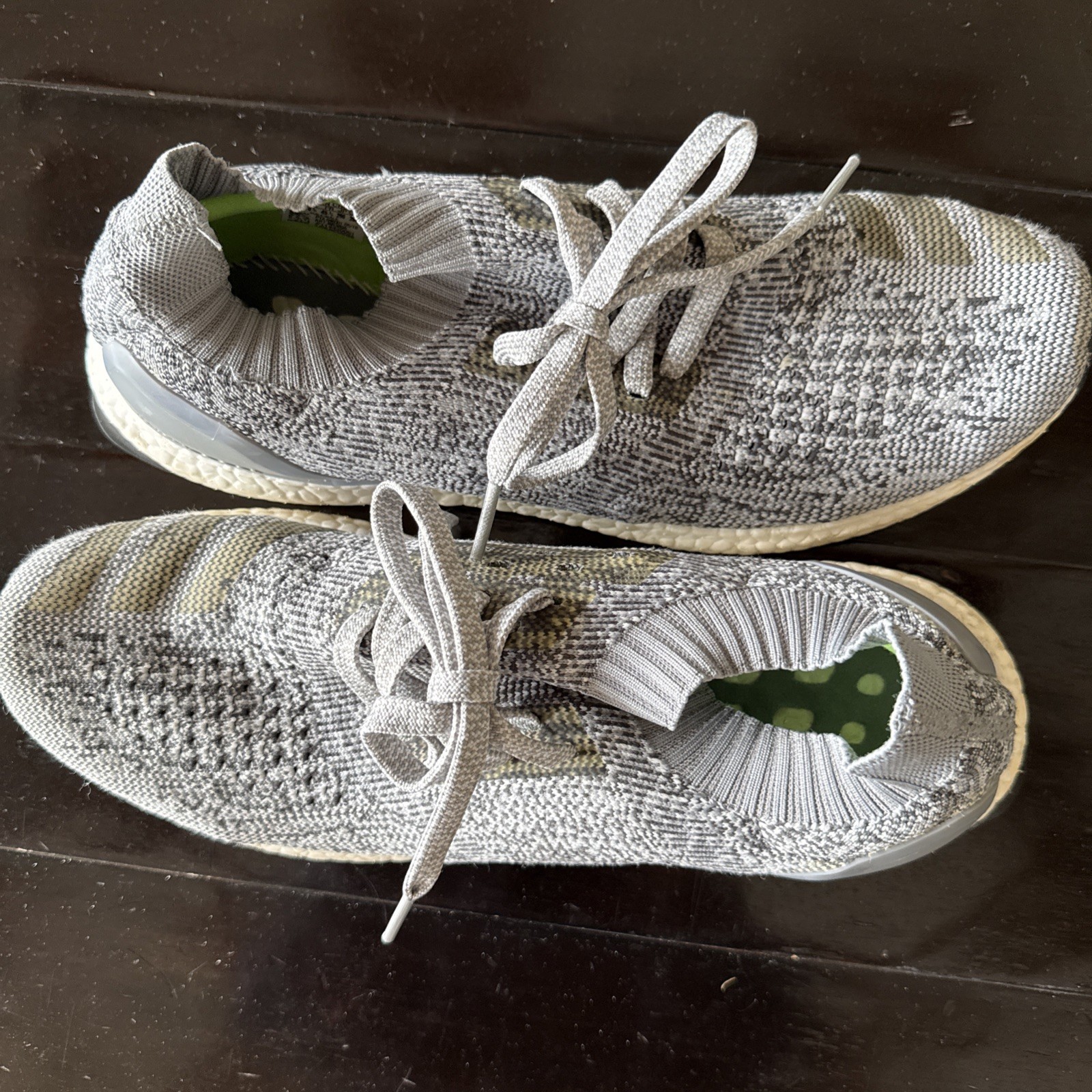 Size 11 – Adidas UltraBoost Uncaged Clear Grey – Pre-owned