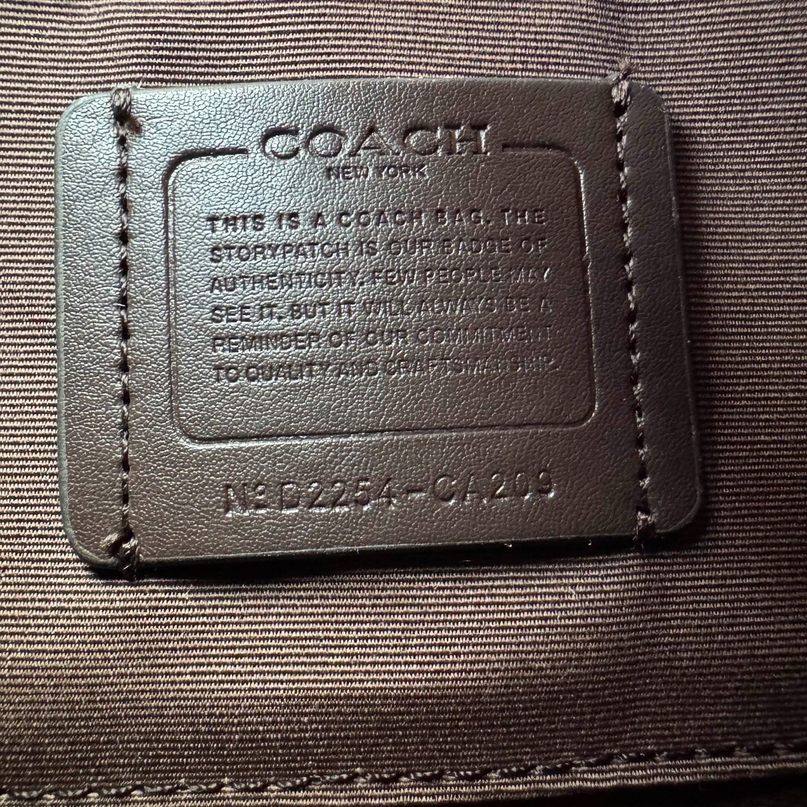 COACH Teri Shoulder Bag Canvas Black CA209 Brand New From Outlets
