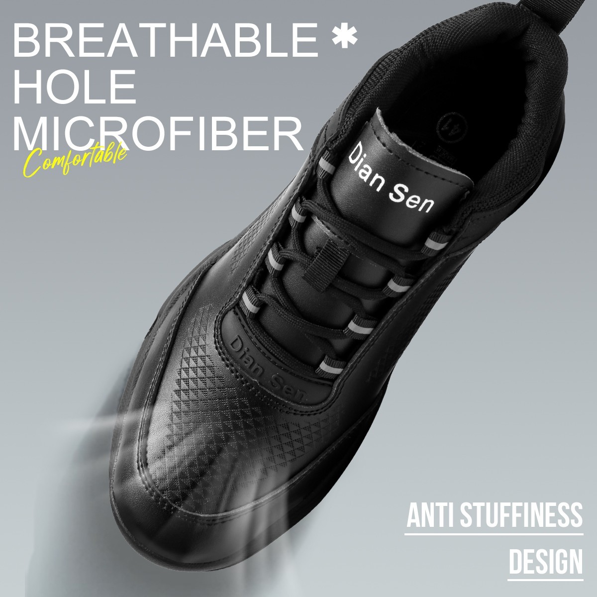 Men Chef Shoes Kitchen Non Slip Oil Resistant Waterproof Work Restaurant Shoes