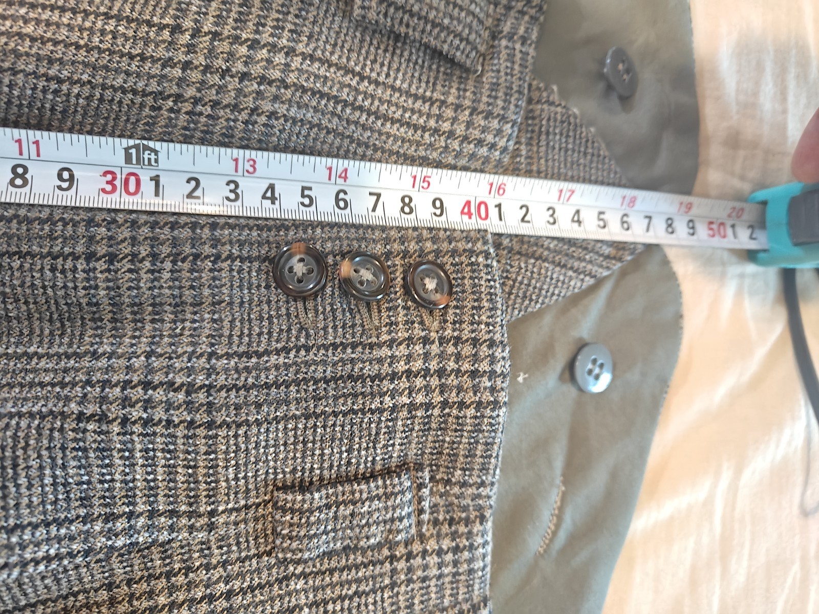 CONNOCK & LOCKIE, BESPOKE, MEN’S BRITISH MADE, PLEATED, DRESS SLACKS Size: 34