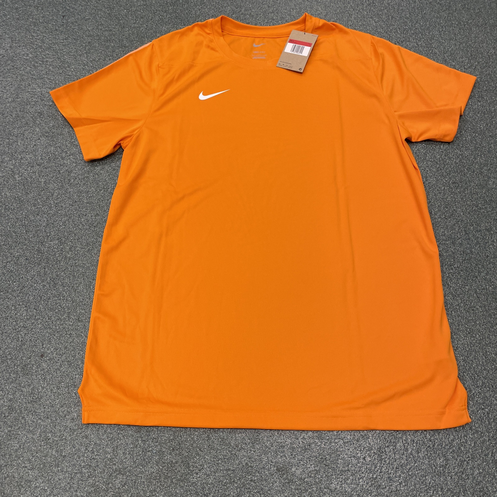 Nike Mens Size L Short Sleeve Tee, Dri-FIT Athletic Swoosh Shirt Move to Zero
