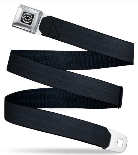 Buckle-Down CHEVROLET Chevy Logo Seat Belt Buckle Web Belt for pants Seatbelt