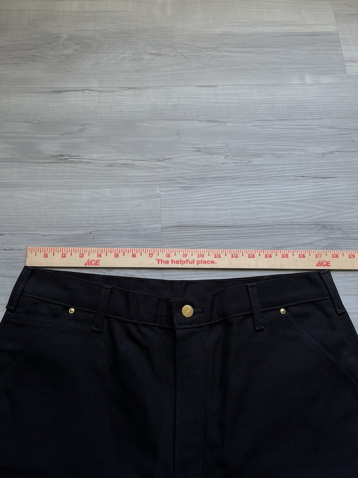 Carhartt B01 BLK Double Knee Carpenter Pants 2022 DEADSTOCK – 36×32 Made In USA