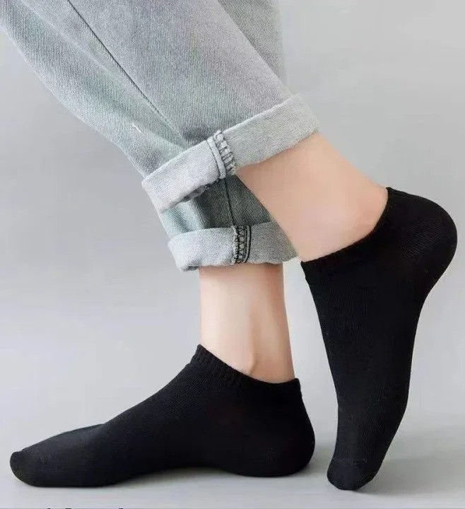Socks Boat Socks Unisex Casual Plain Color Thin Breathable Soft Fit