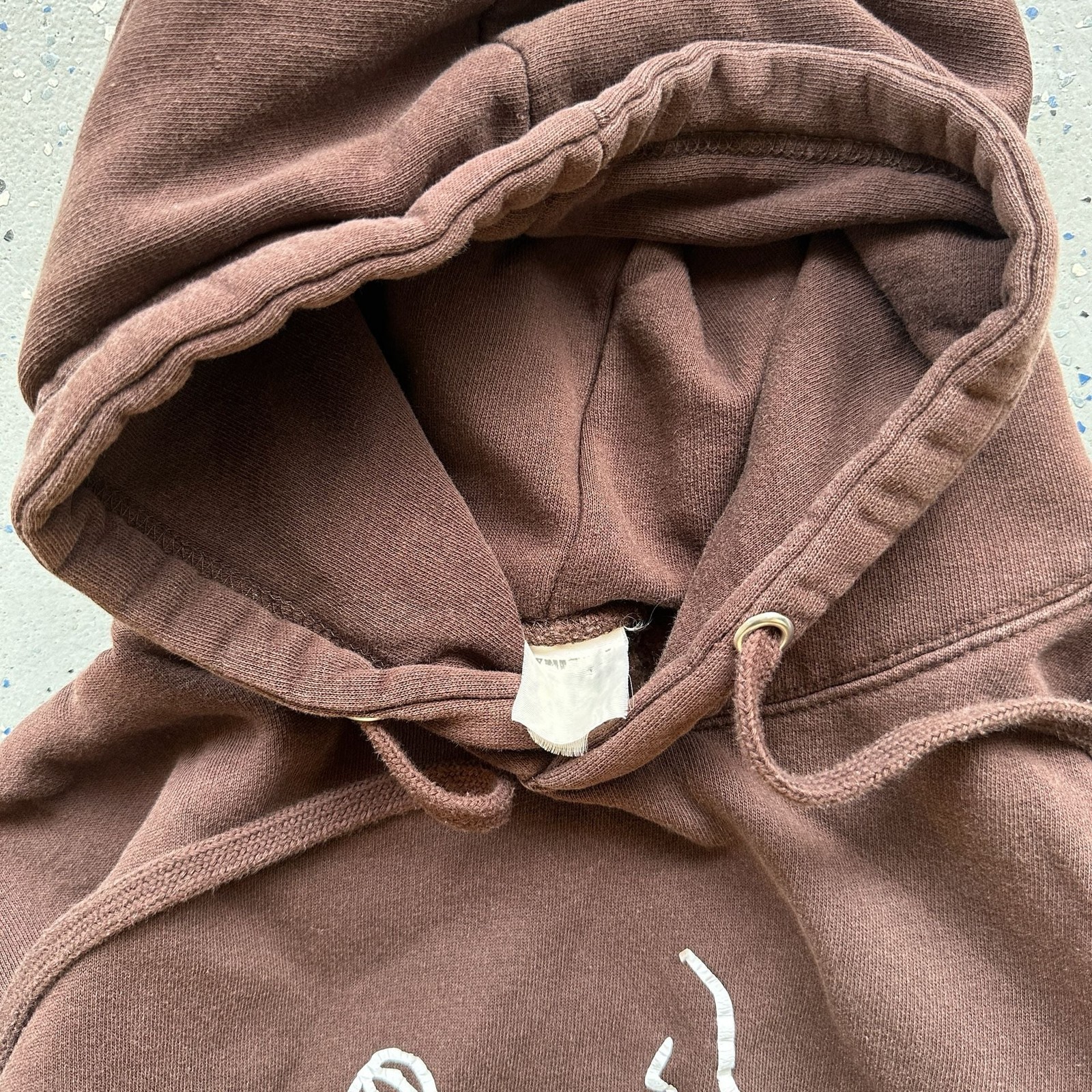 Vintage Brown She is Enough Oversized Boxy Hoodie Size Large
