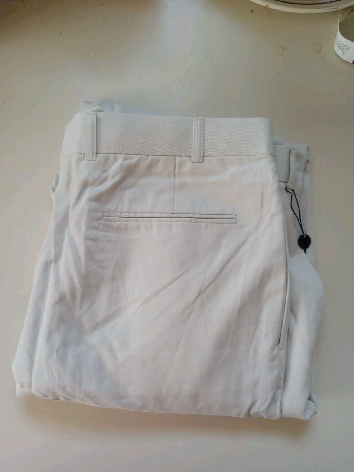 Haspel Pants Beige 38×38 Raw Hem NEW