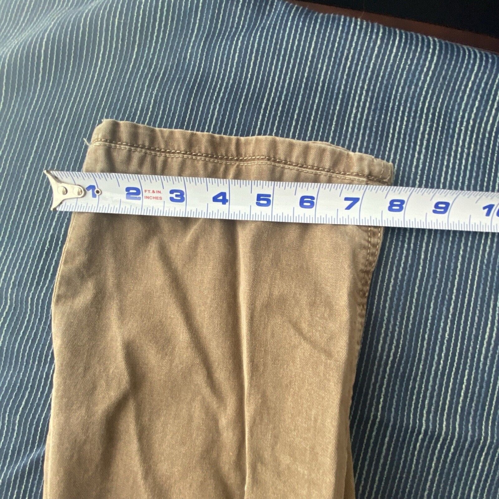 Alberto Pants Mens 35×29 Beige Stone Modern Fit Stretch Broken Twill