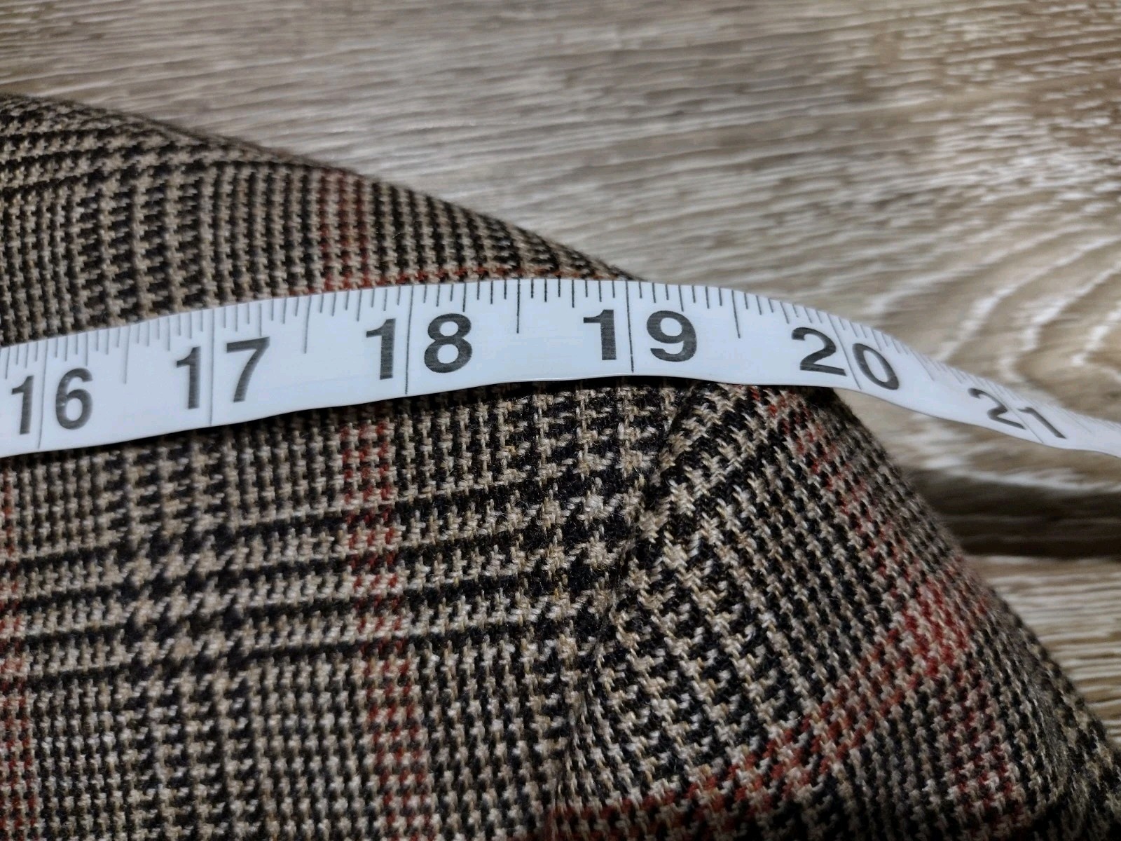 Corneliani Sport Coat 42R Brown Windowpane Check Wool Mohair Cashmere