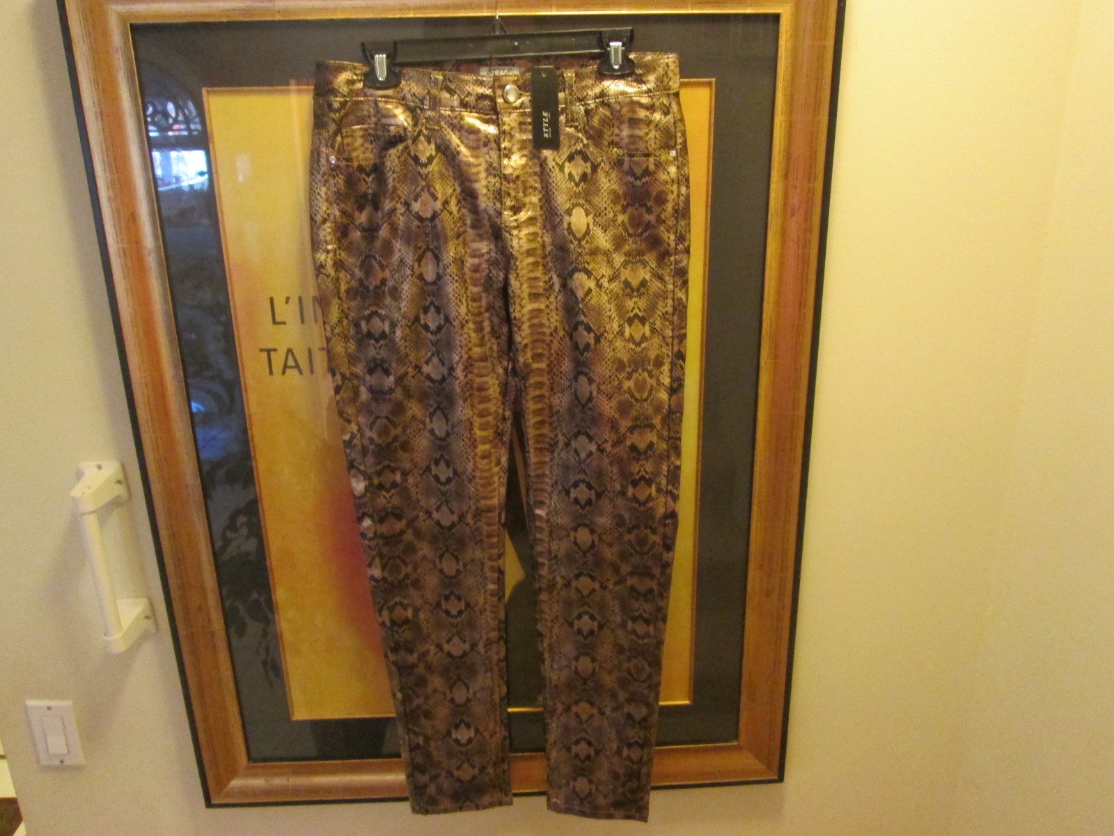 STYLE SIZE 10 WOMEN’S PANTS SLACKS NEW 97% COTTON 3% ELASTANE