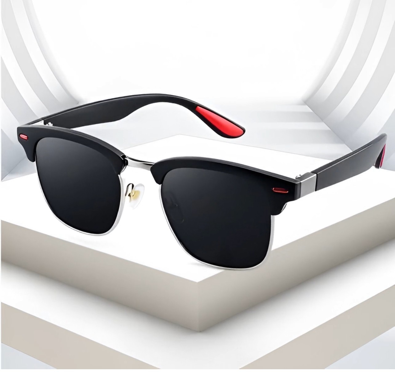 Men Sunglasses Hip Hop Street Wear Outdoor Cholo Dark Black Lens Rapper Gangster