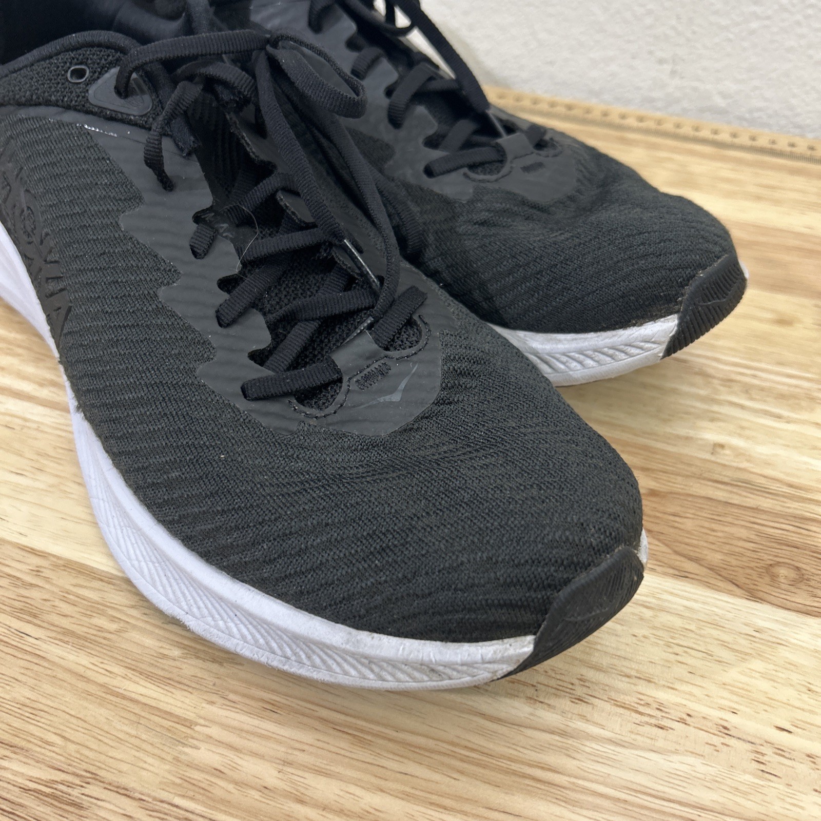 Hoka One One Solimar Shoes Mens Black Size 14 D Running Sneakers Low Top
