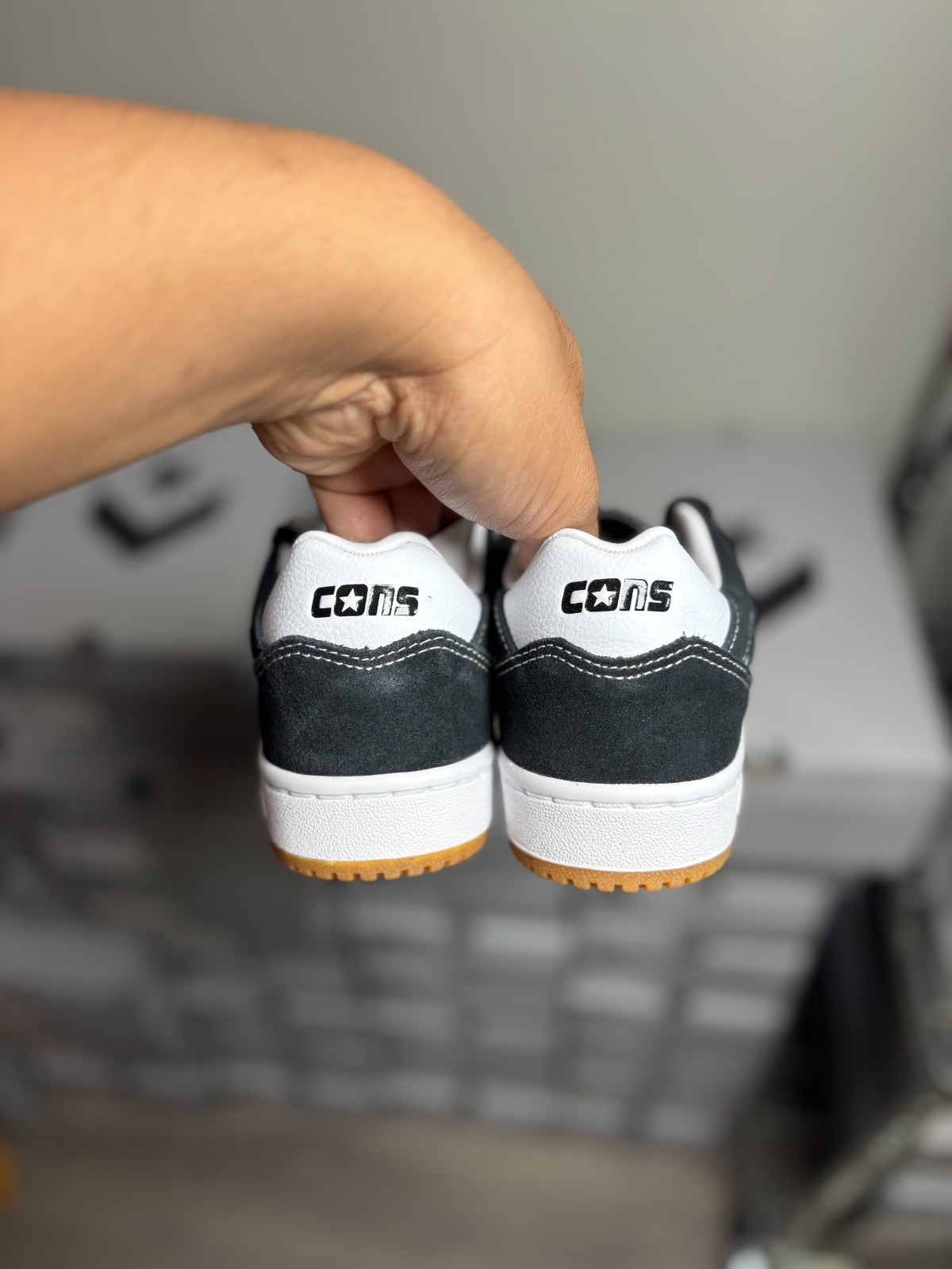 Converse CONS AS-1 Pro Suede Sneakers A04144C – Black/White/Gum Mens Choose Size