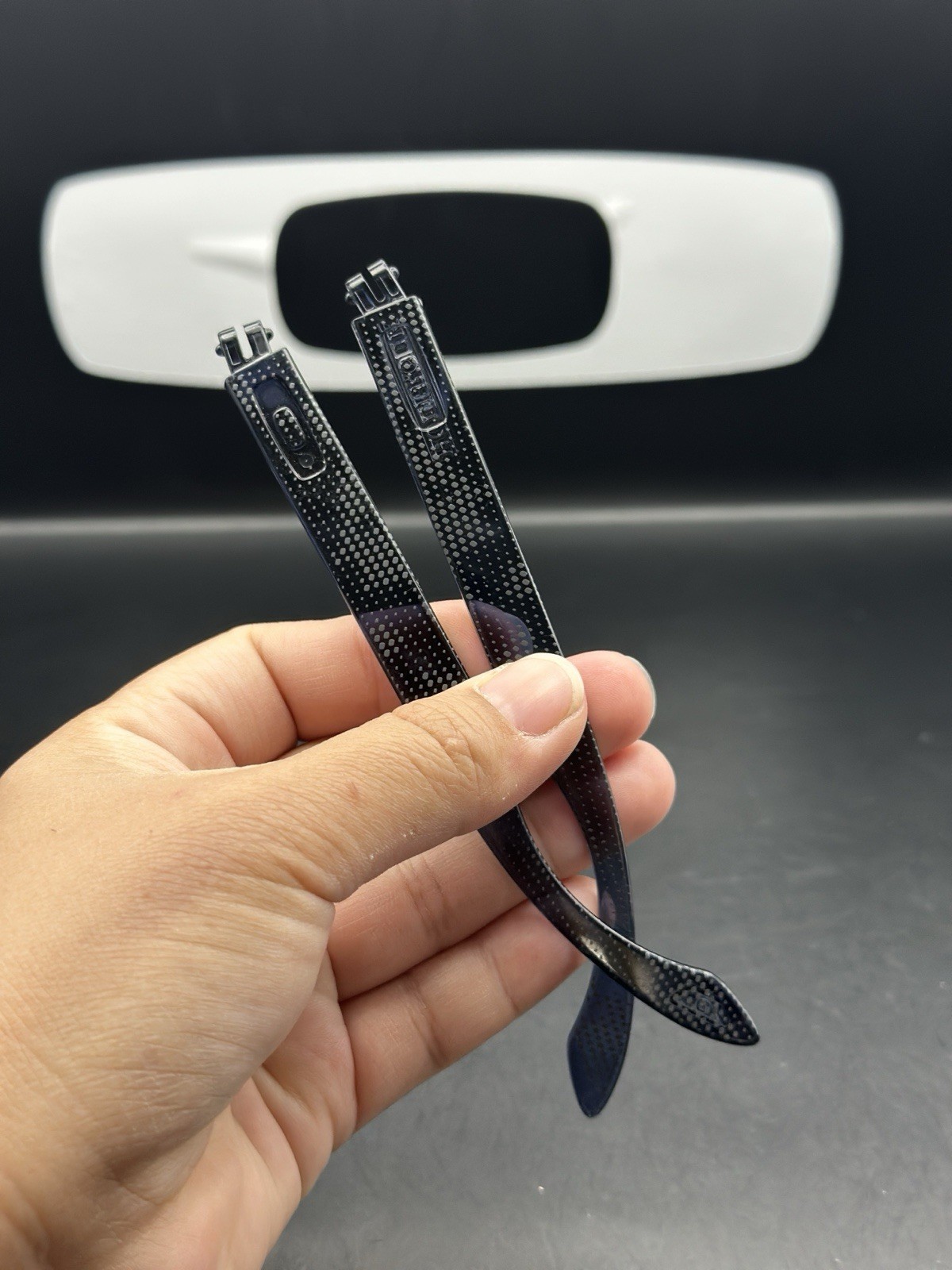 Oakley Holbrook Black High Resolution Collection OEM Replacement Arms