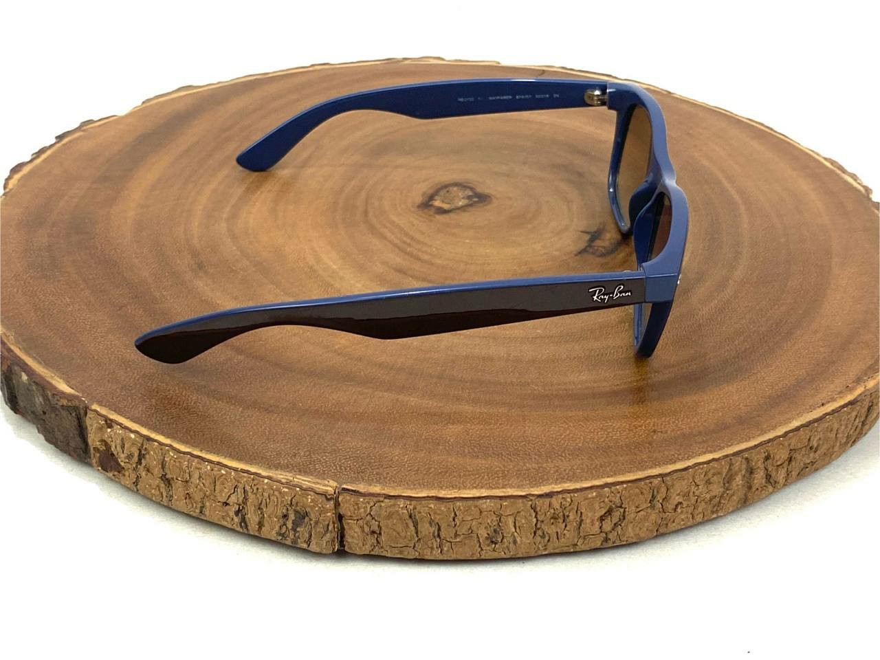 Ray Ban Sunglasses FRAME ONLY NEW WAYFARER RB 2132 874/51 Blue 55 18 mm Italy