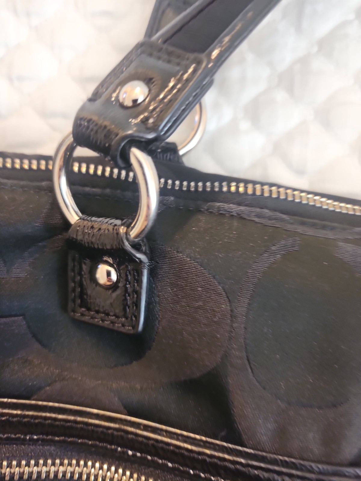 Coach Tote Bag Daisy Poppy Canvas Signature F20026 Women’s 827850c1f142166f6b4d