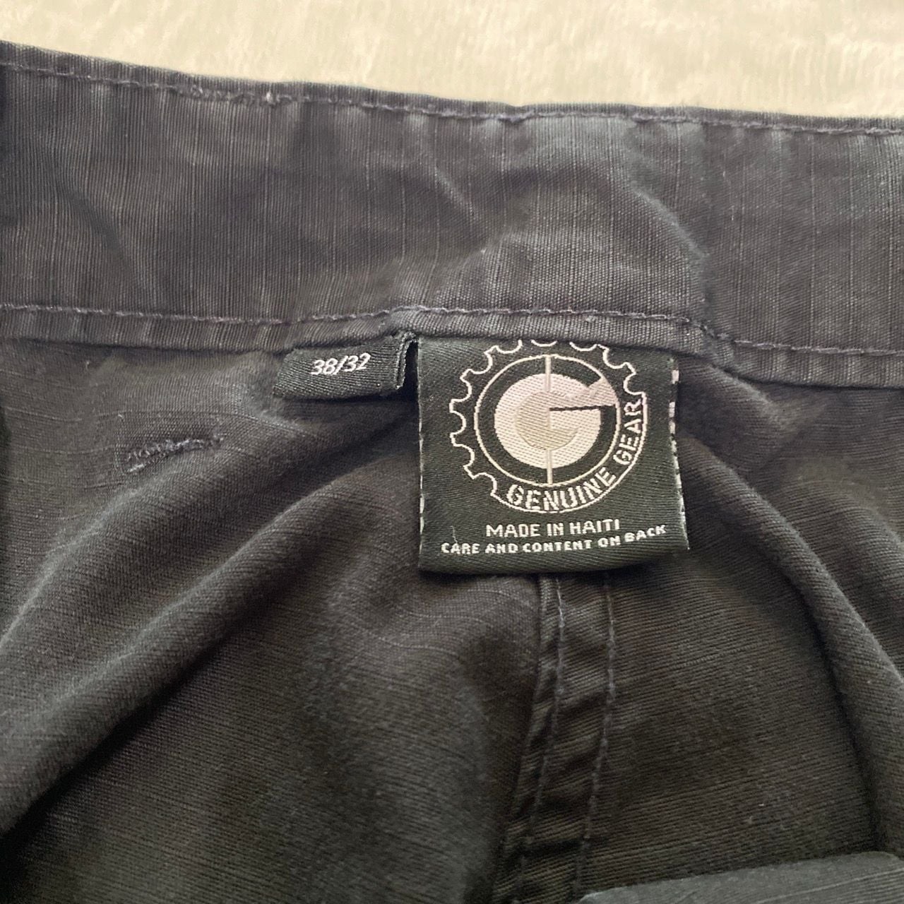 Genuine Gear Cargo Pants Black 38×32