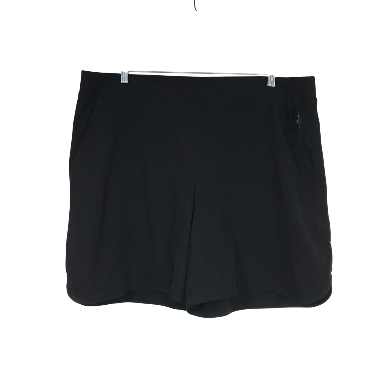 CHICO’S ZENERGY – WOMEN’S 3.5 / 18 – BLACK UPF NEEMA 7 IN BEACH SHORTS