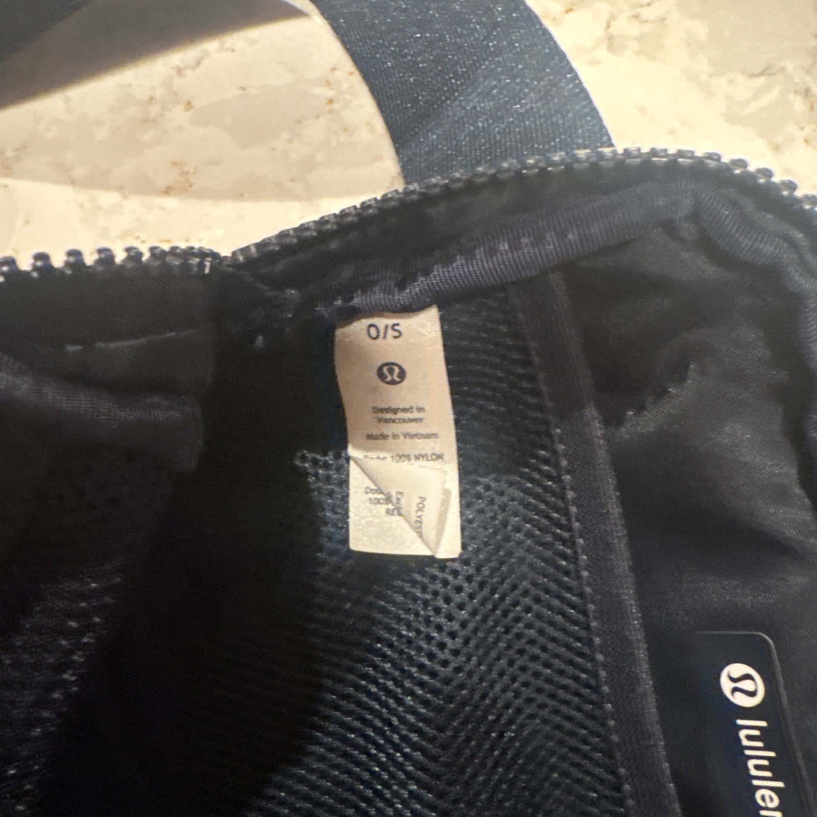 Lululemon Everywhere Belt Bag Navy Blue Waist Pack Adj Preowned