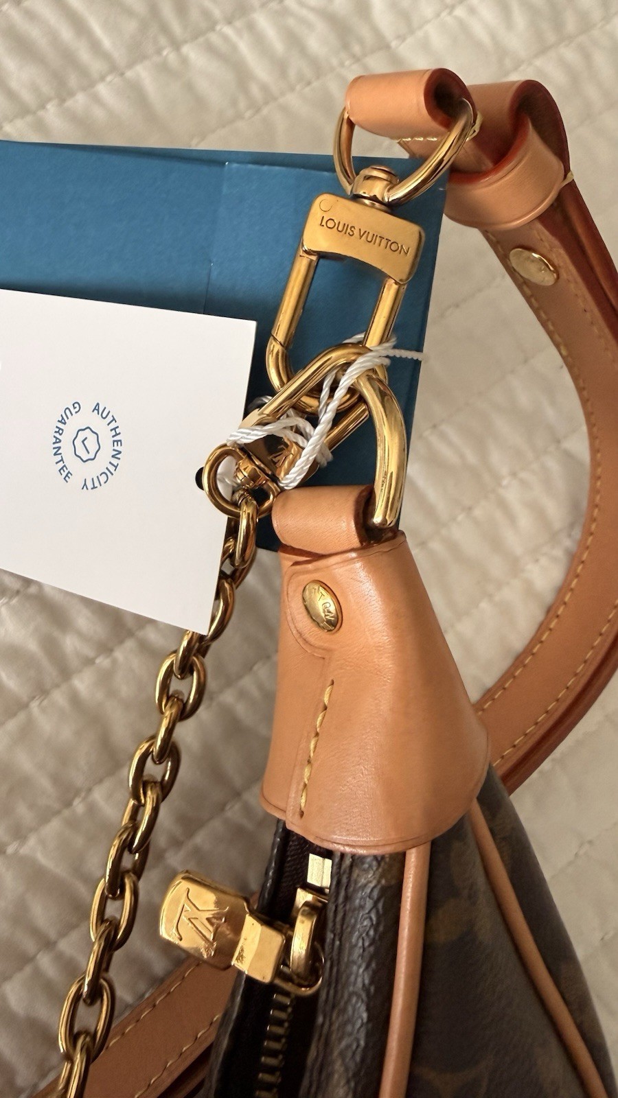 Louis Vuitton Loop Monogram 2024 microchipped
