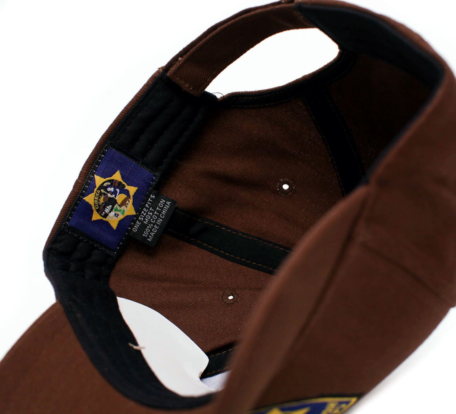 California Highway Patrol Eureka Badge CHP Hat Applique Adult Multi Colors Cap