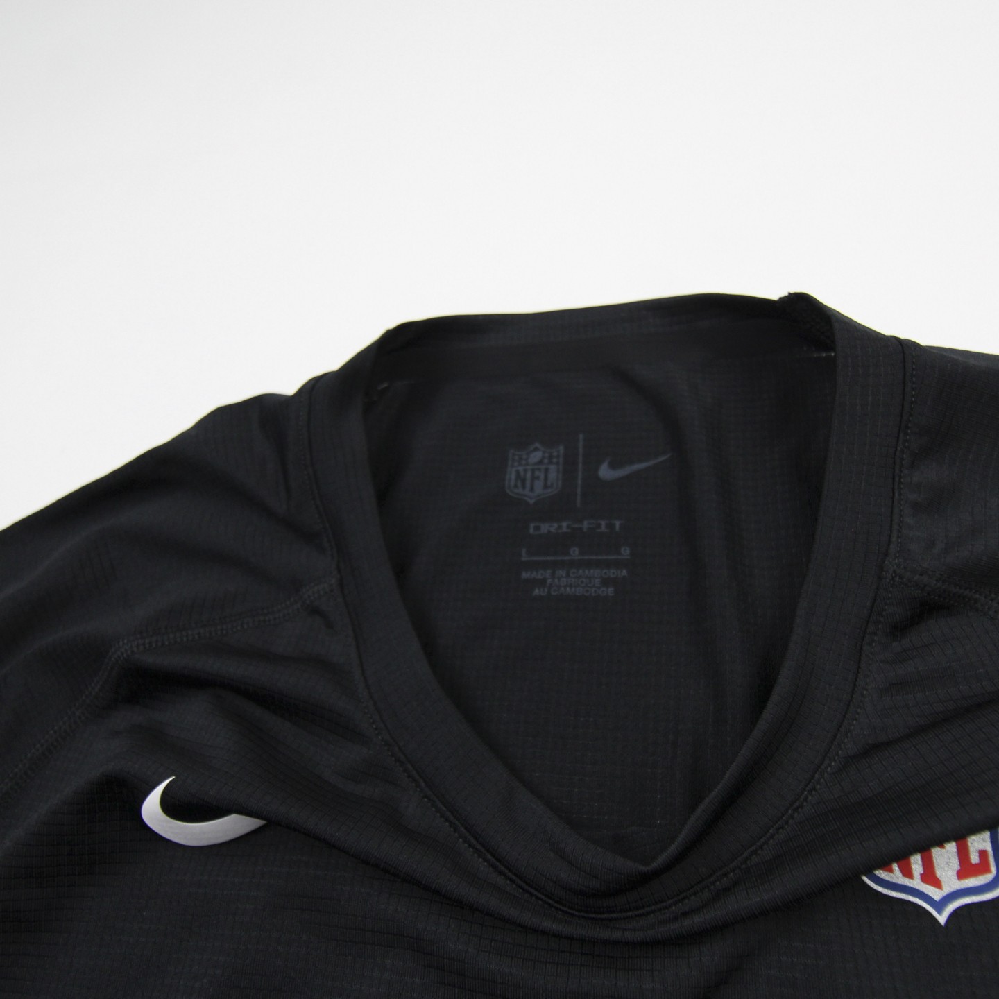 Nike NFL On Field Dri-Fit Compression Top Men’s Black Used L