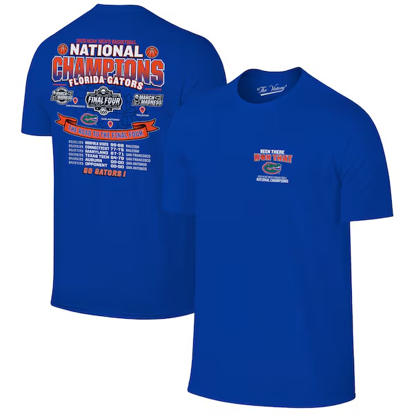 Florida Gators 2006 National Champions T-Shirt – NCAA Final Four Basketball Tee