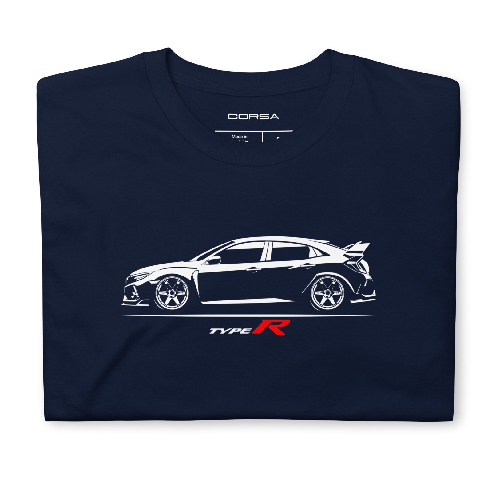 Honda Civic Type R FK8 TE37 JDM Men’s T-Shirt