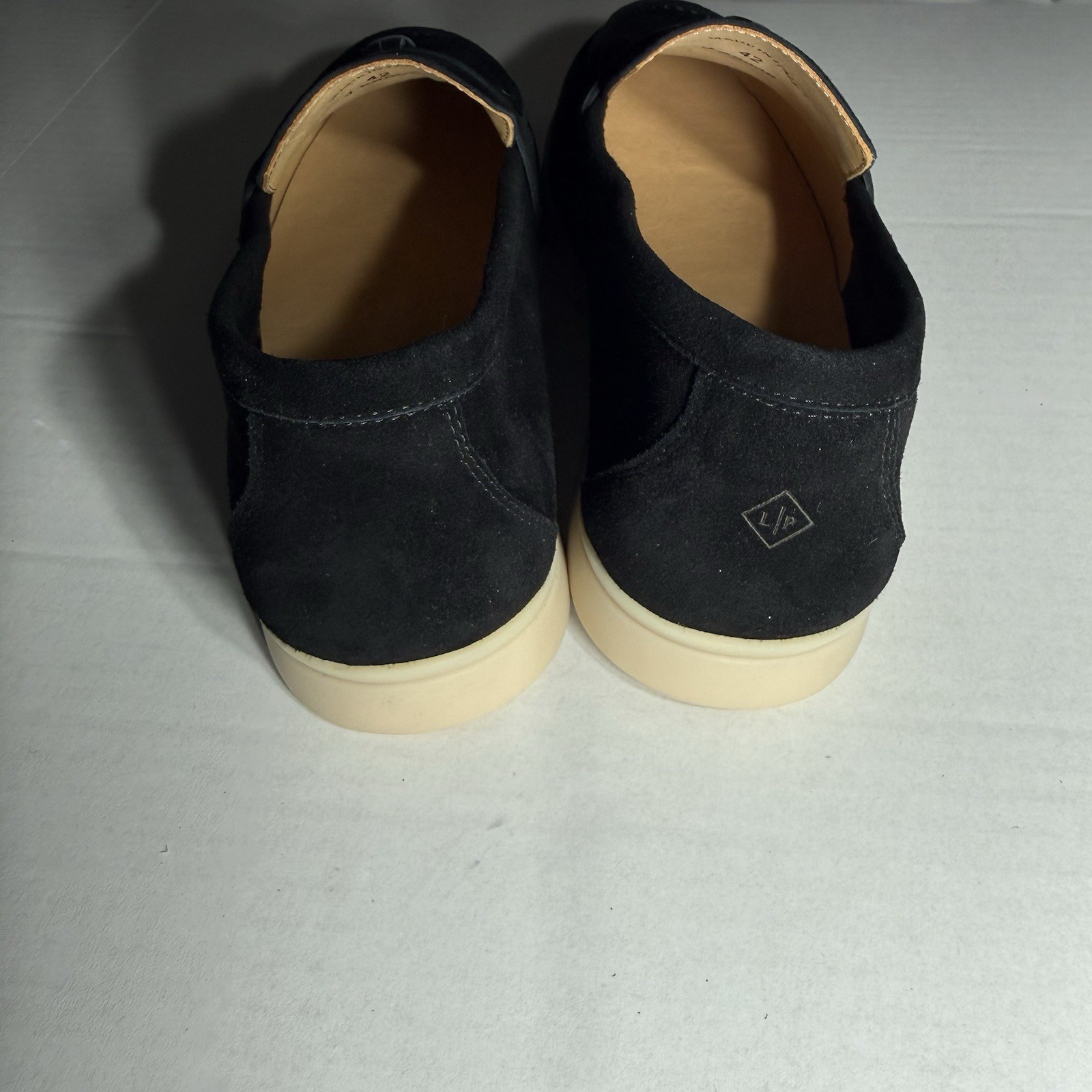 Loro Piana Summer Walk Charms Loafer Black Size 42/US9