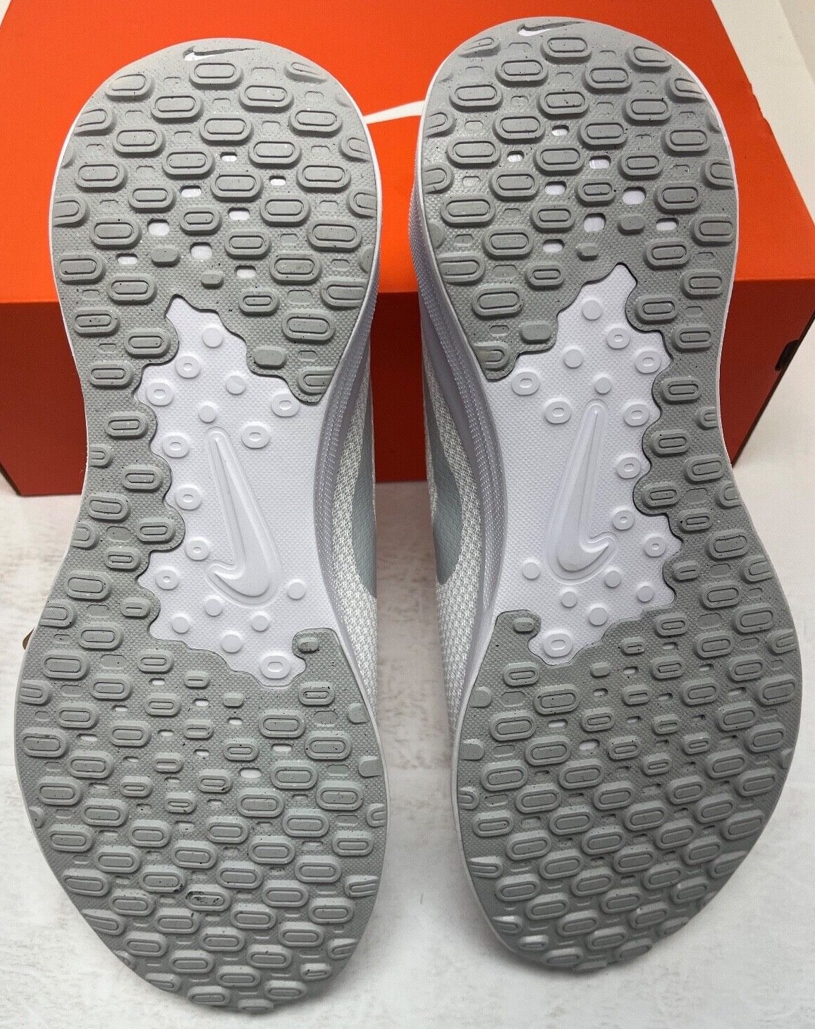 NIKE Mens Revolution 7 Running Shoe FB2207-100 White / White NWD FREE Shipping