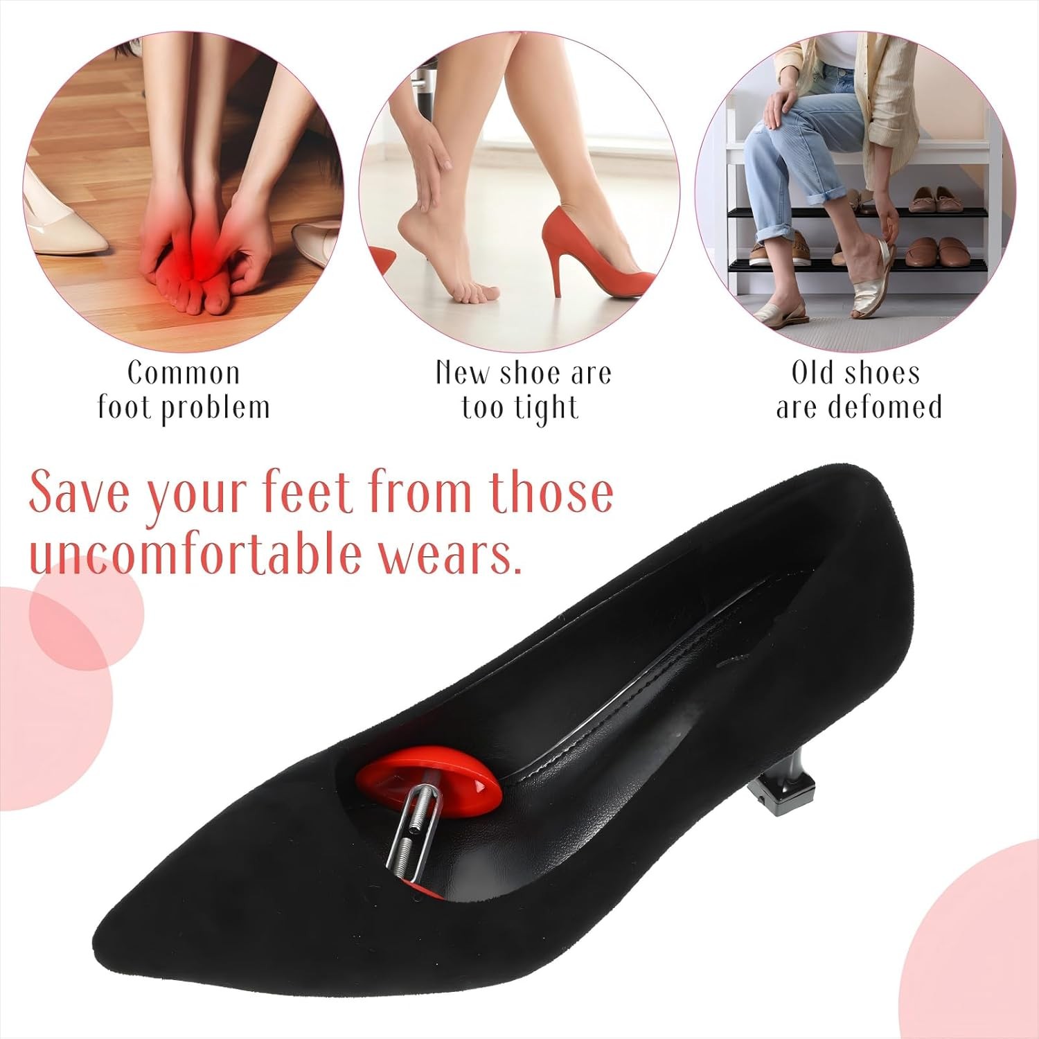 500x Adjustable Shoe Stretcher Boot Men Women Size Shaper Expander Widener Lot