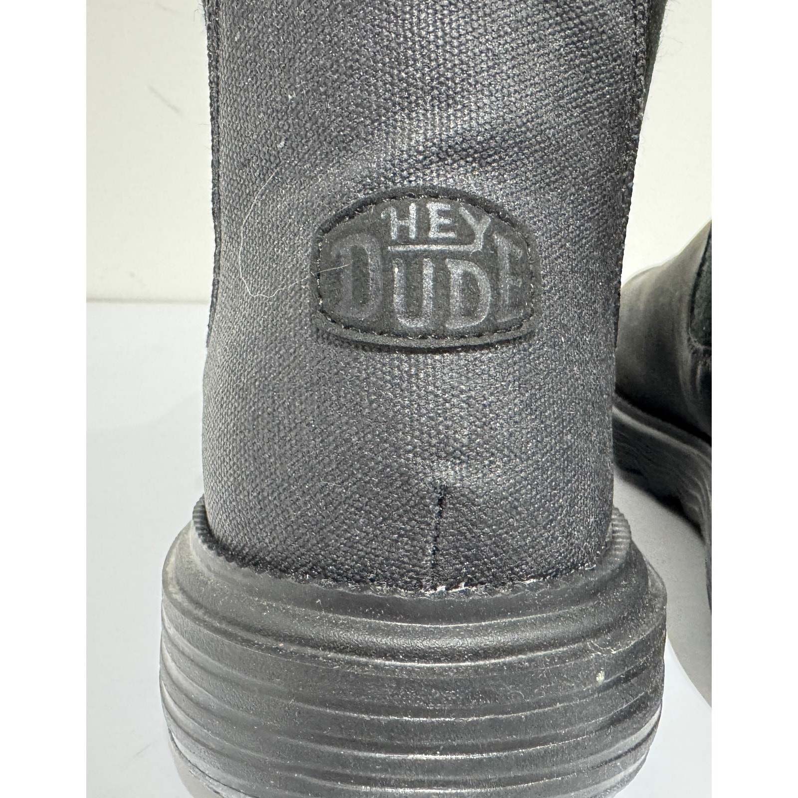 Hey Dude Men’s Branson Classic Boots Black Size 14 NIB #06S