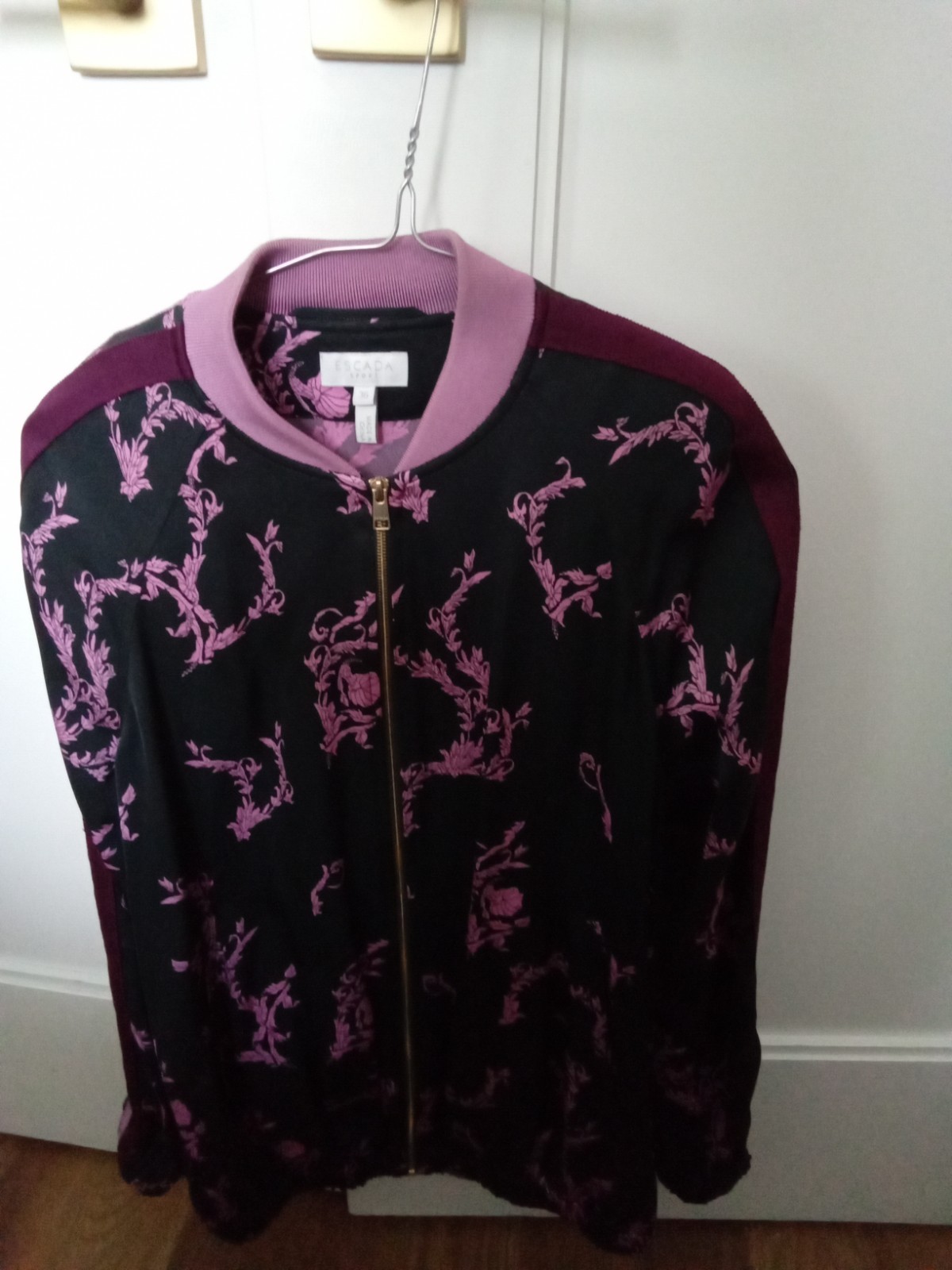 Escada Sport Bomber Jacket Pink Size 36