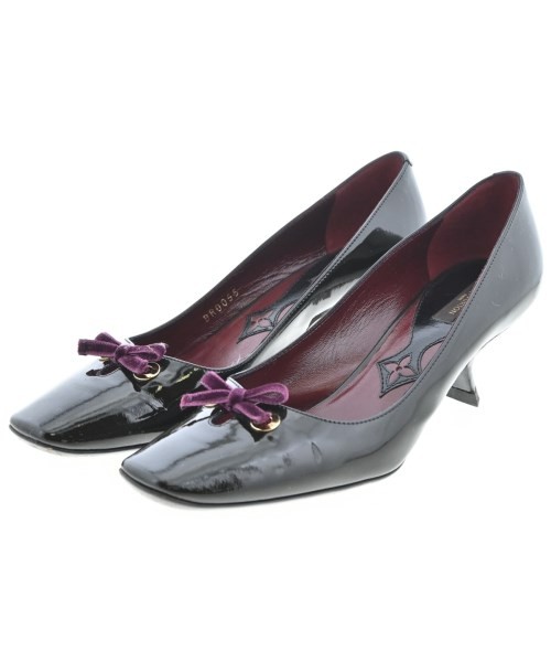LOUIS VUITTON Pumps Black EU36(Approx. 22.5cm) 2200705743099