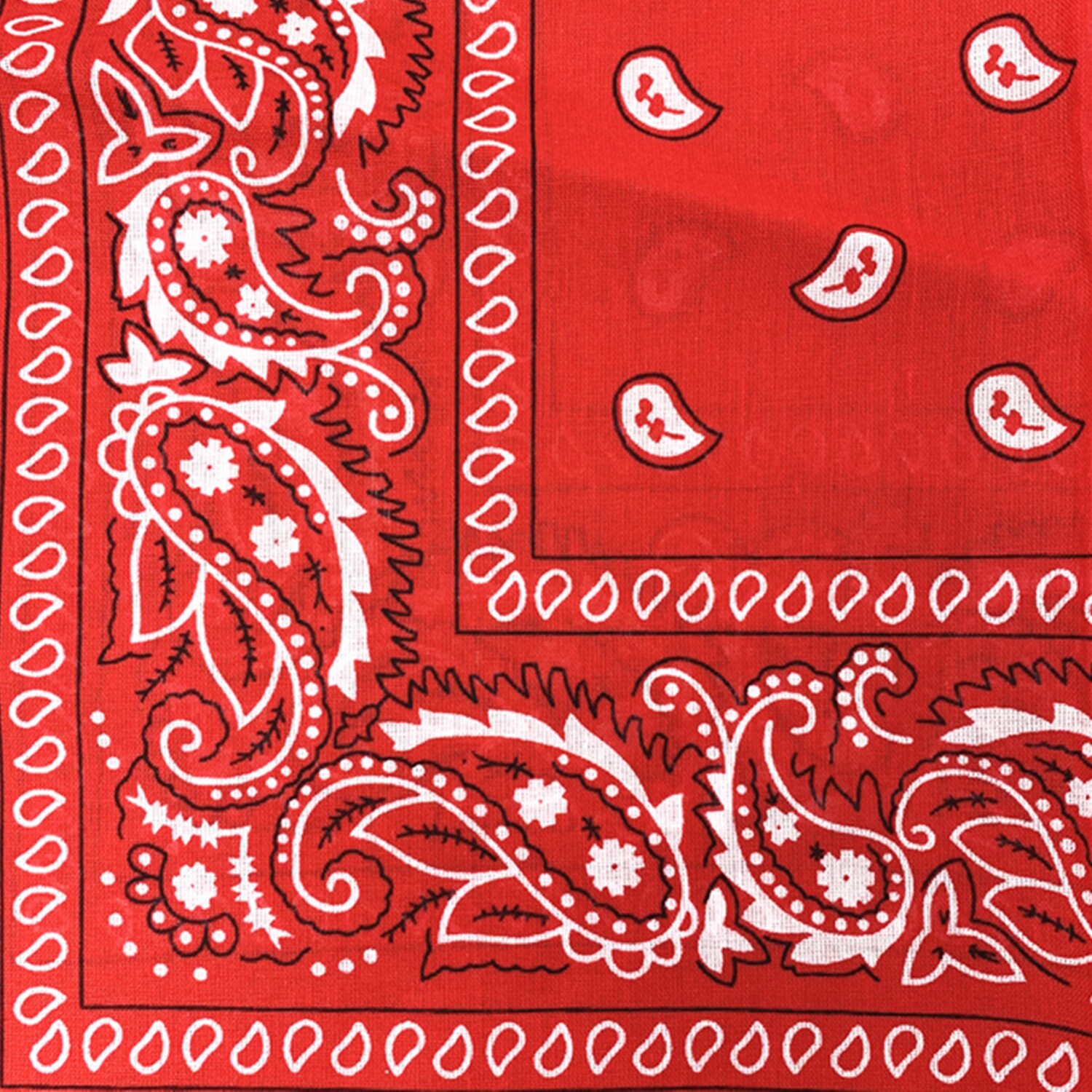 3 Pack Bandana 100% Cotton Paisley Print Double-Sided Scarf, Head, Neck, Mask