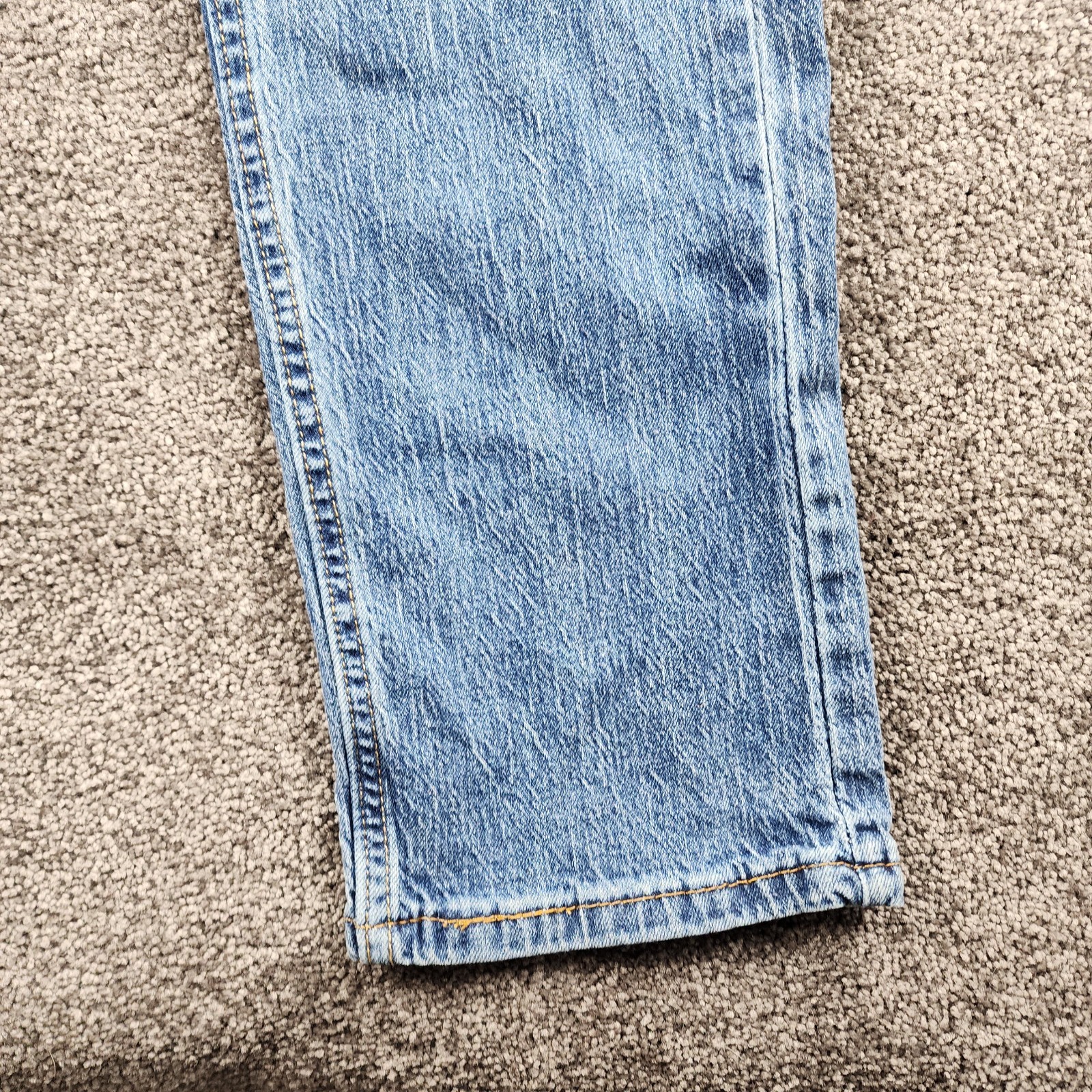 Levi’s 505 Jeans Mens 29×30 Blue Classic Straight Fit 100% Cotton Workwear Denim