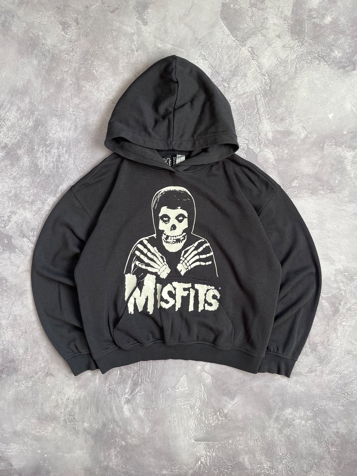 MISFITS Crimson Ghost Licensed Punk Rock Hoodie 2023 XS Divided H&M Punk Mens