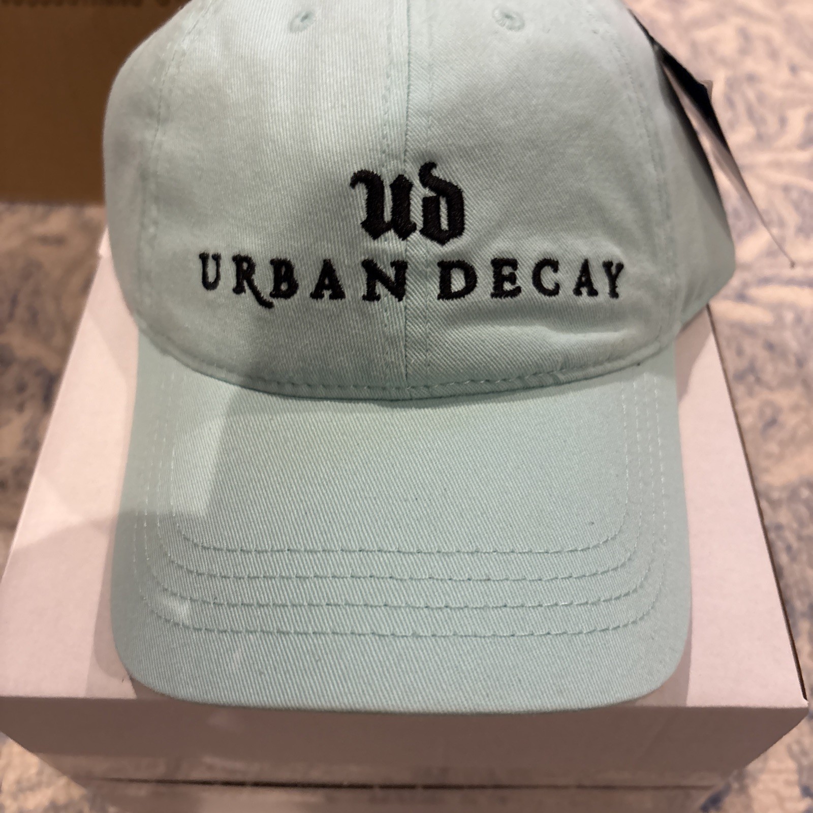 cap america hat, Light Green, Urban Decay Logo