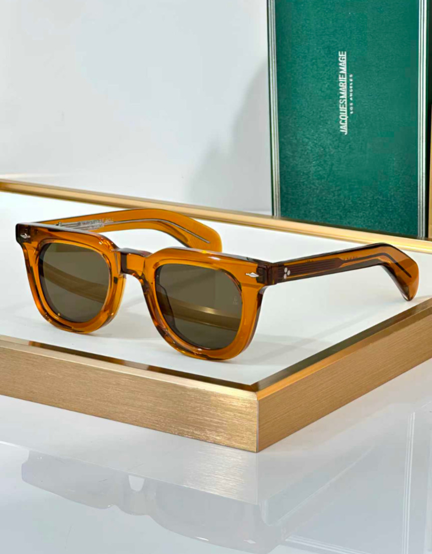 Jacques Marie Mage VENDOME Brown 47-25-145mm With Case New