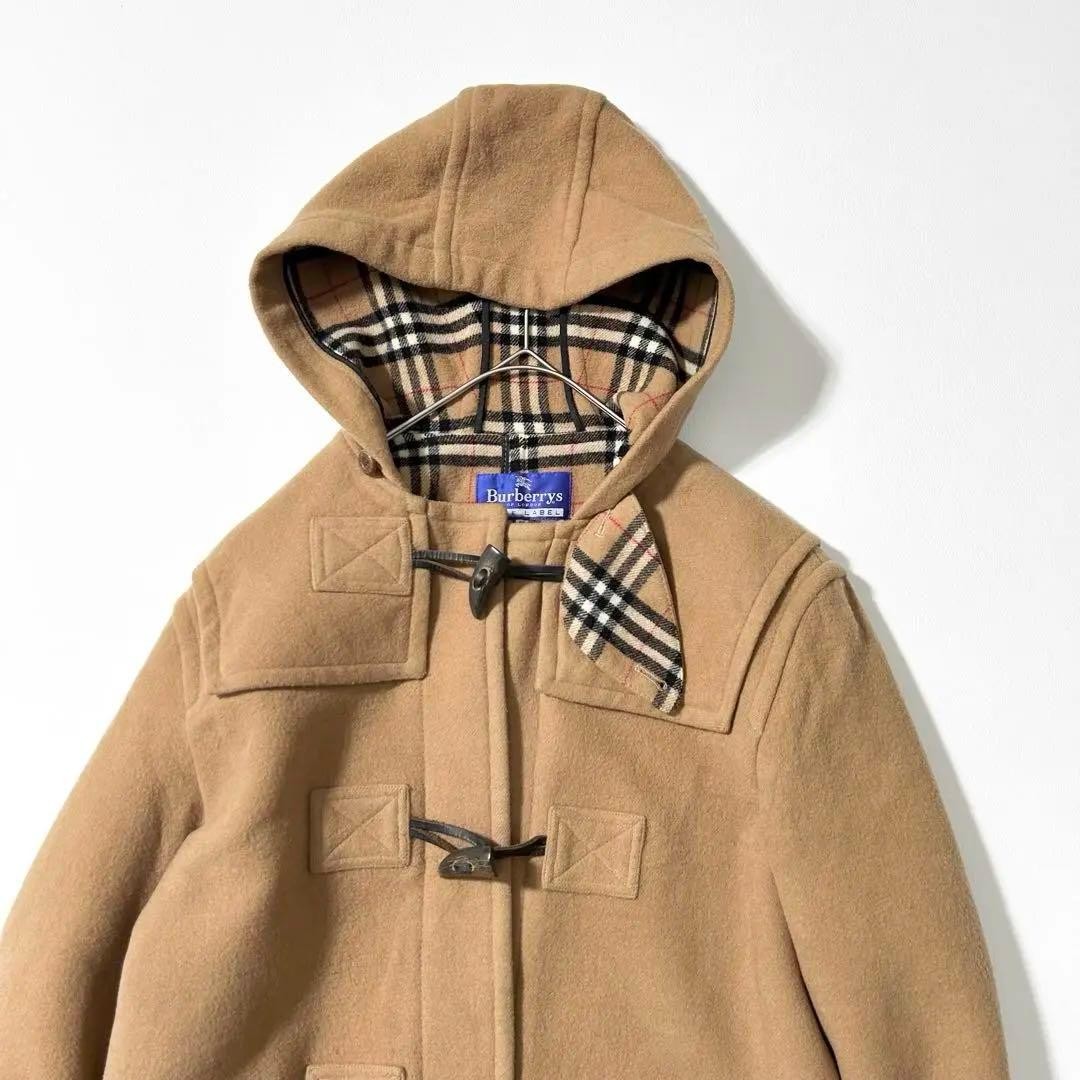 Burberry London All Over Nova Check Duffle Coat L