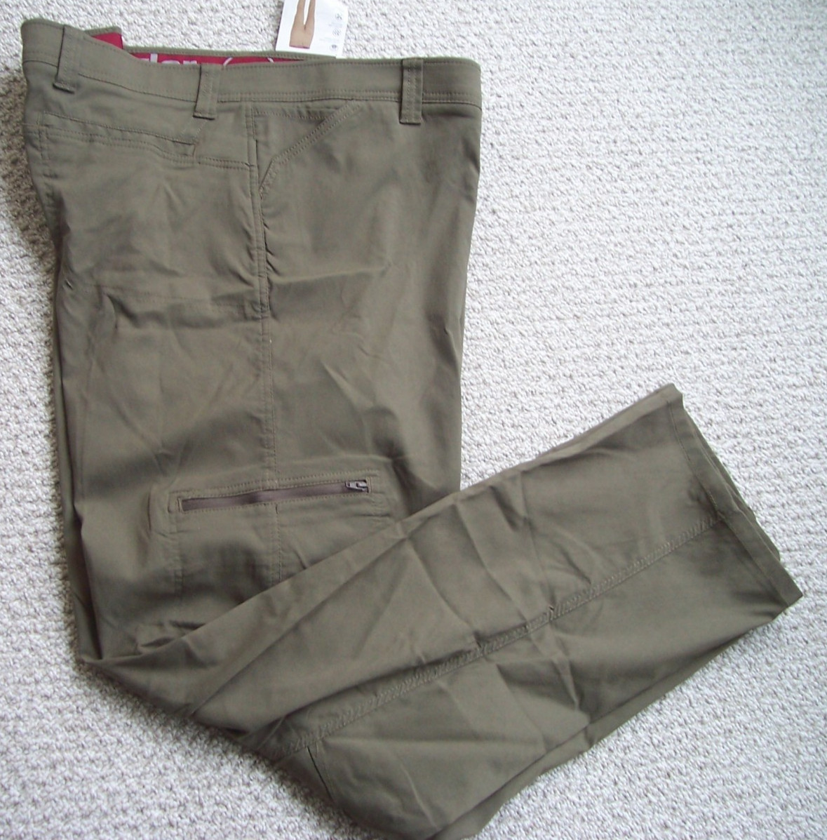 Wrangler Men’s Performance Cargo Pants Flex For Comfort Flex Waistband 50×30 New
