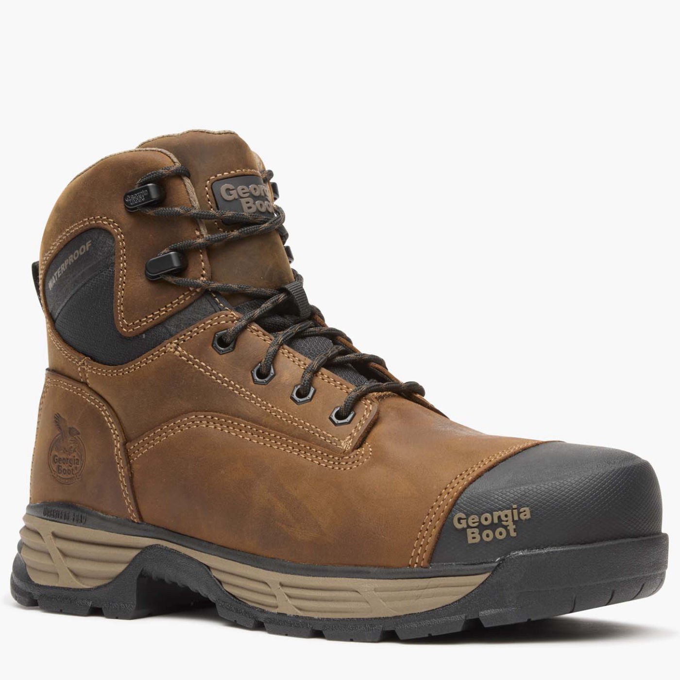 Georgia Boot Durablend Edge 6″ Waterproof Alloy Toe Work Boots for Men GB00679