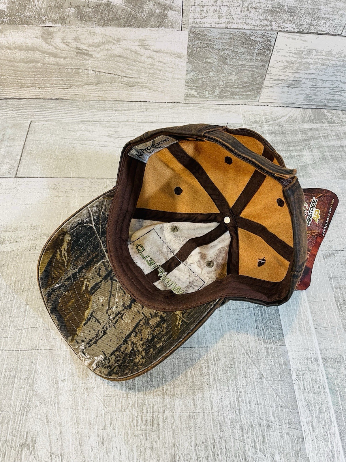 WinField United Adjustable Camo Baseball Hat Cap Farmer Agriculture Hunting NEW