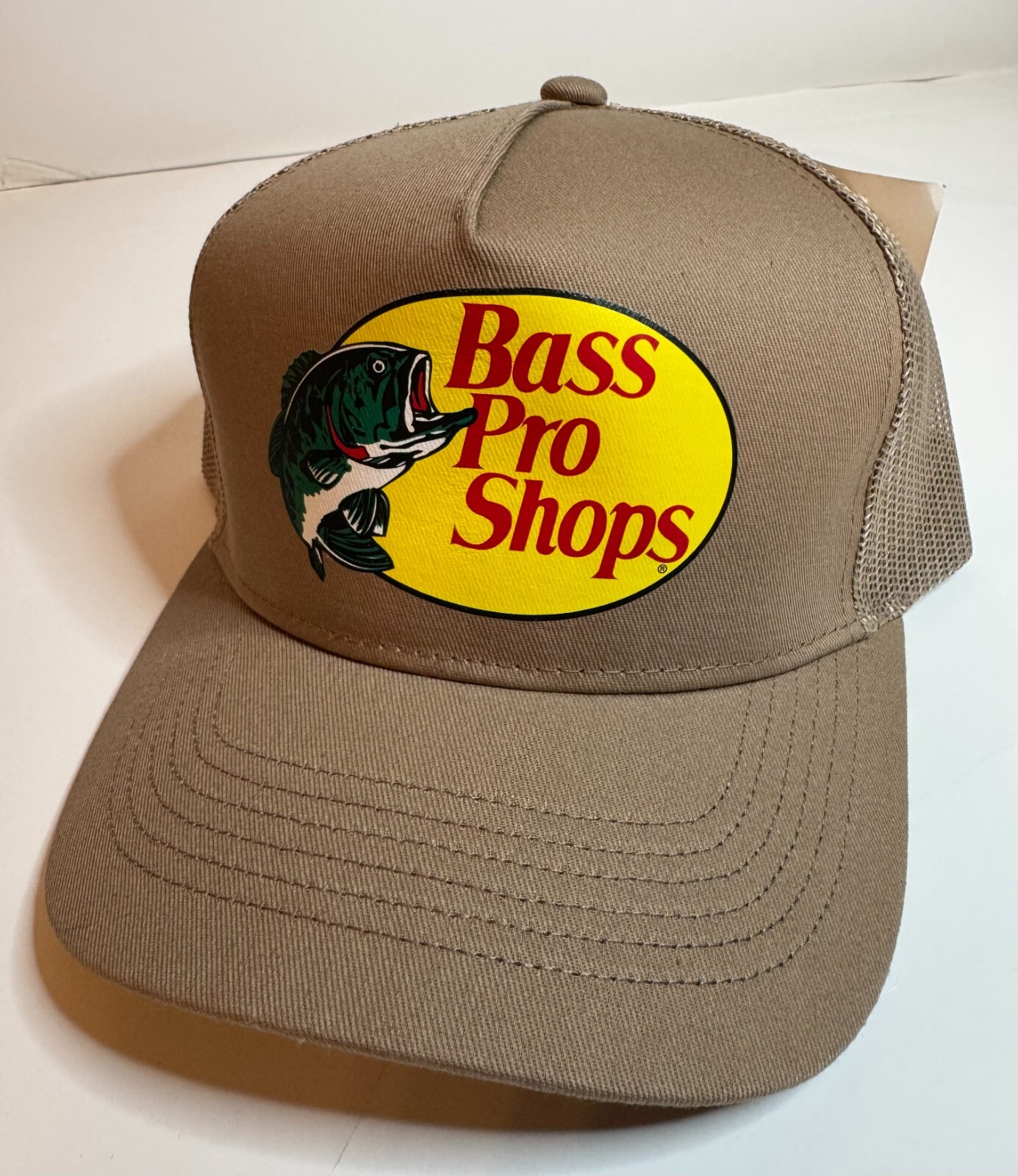 Bass Pro Shops Mesh Hat Cap Adjustable Snapback Trucker Fishing Baseball Outdoor