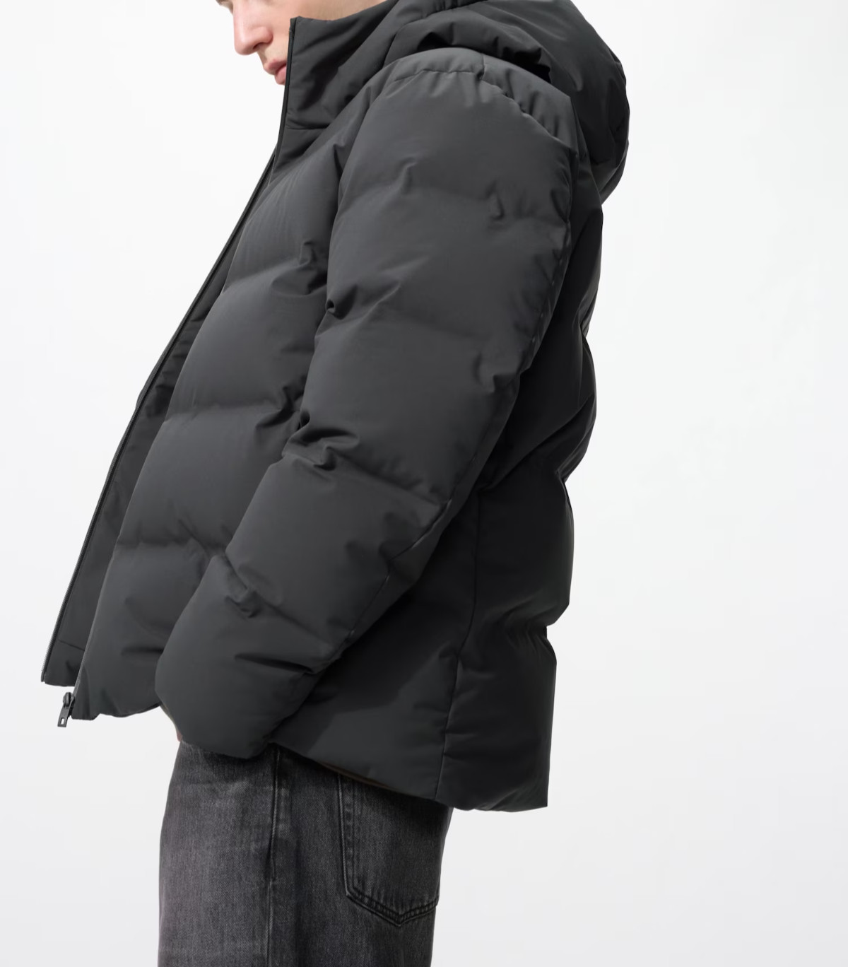 Men UNIQLO Seamless Down Parka “Warmer than The North Face” Fill Power 750+ New